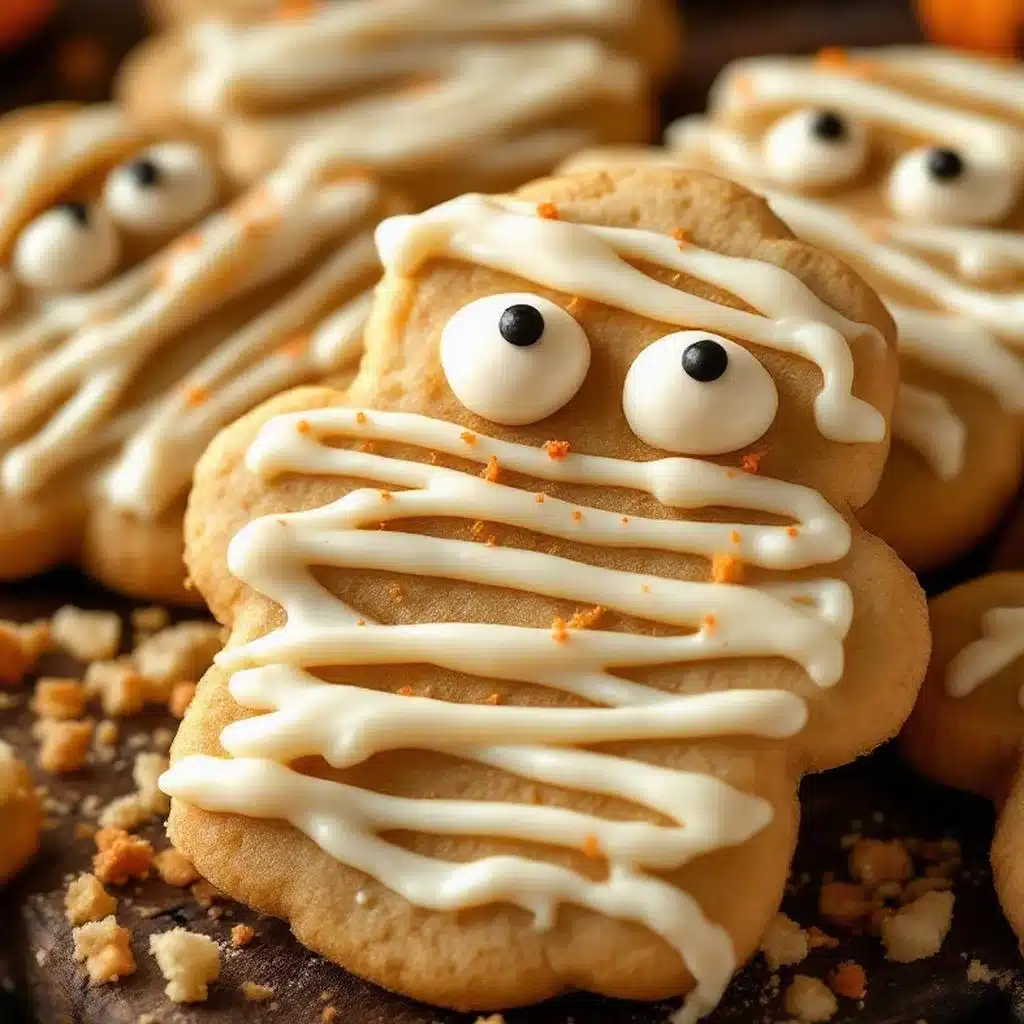 Halloween Mummy Sugar Cookies - featured image