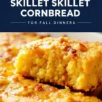 honey butter skillet cornbread - featured image