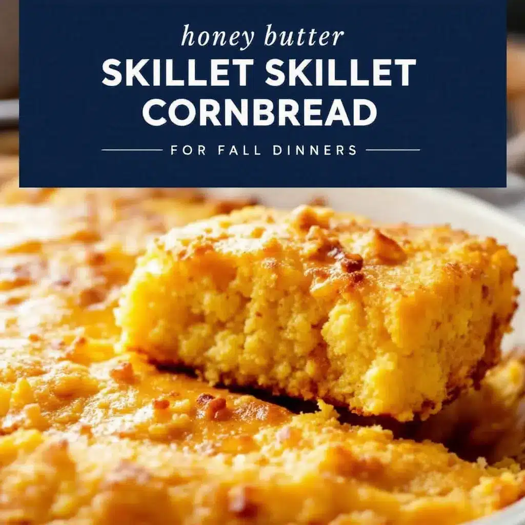 honey butter skillet cornbread preparation steps
