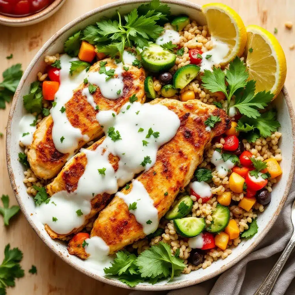 meal prep chicken and rice bowls preparation steps