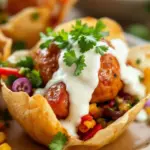 mini turkey meatball lunchbox cups - featured image