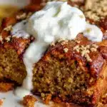 moist banana bread with sour cream - featured image