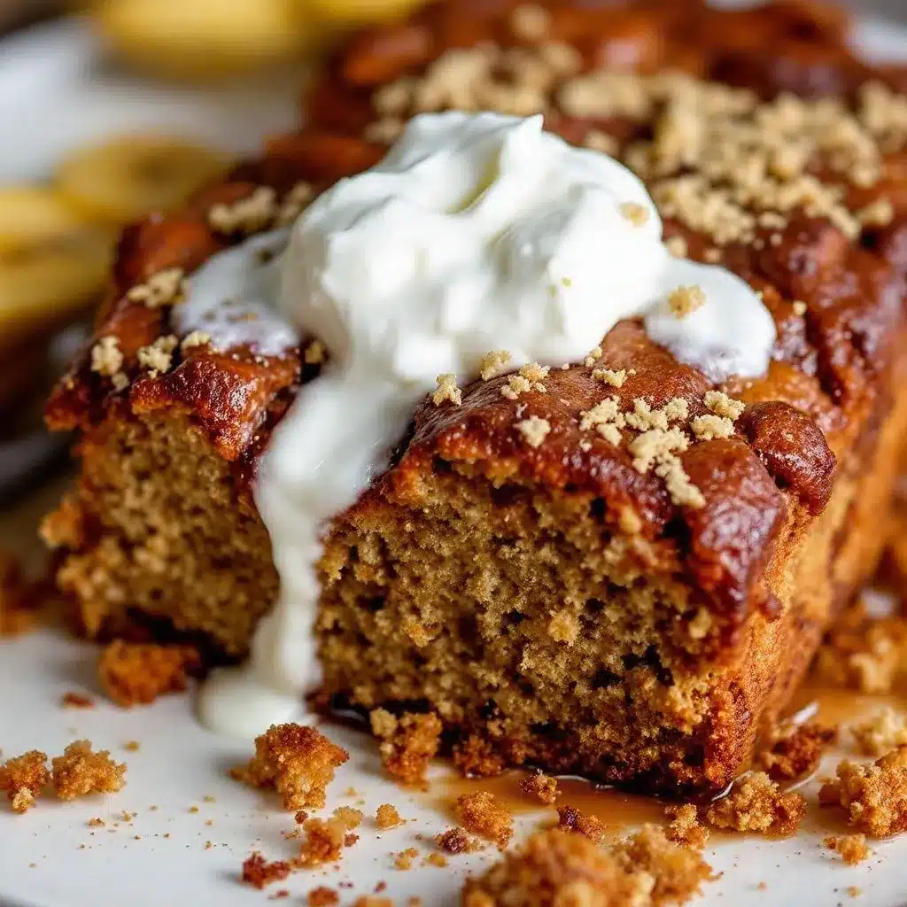 moist banana bread with sour cream preparation steps