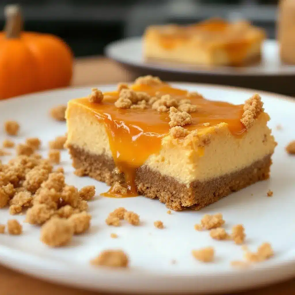 pumpkin cheesecake bars preparation steps