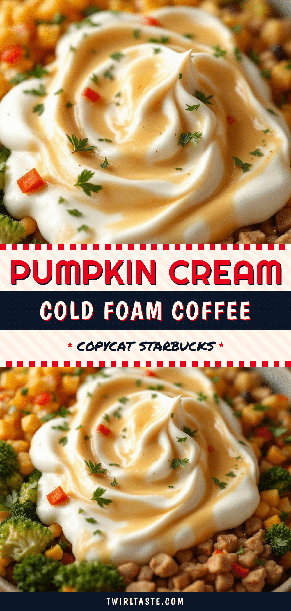 pumpkin cream cold foam coffee recipe