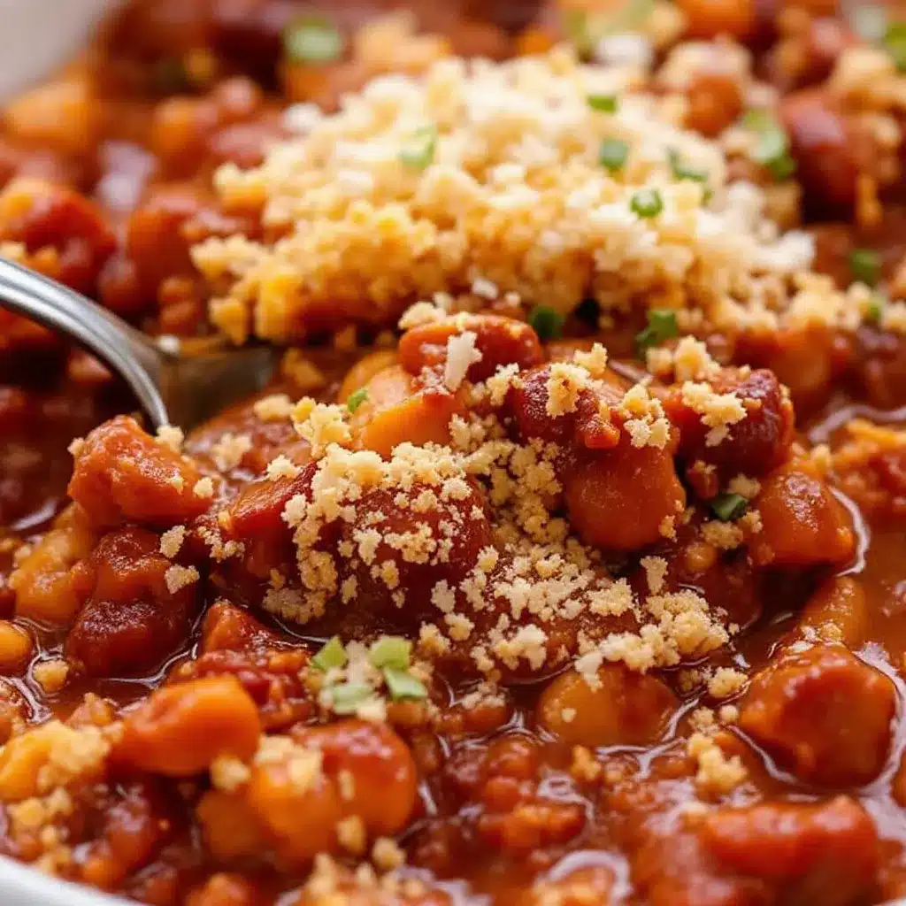 slow cooker football chili preparation steps