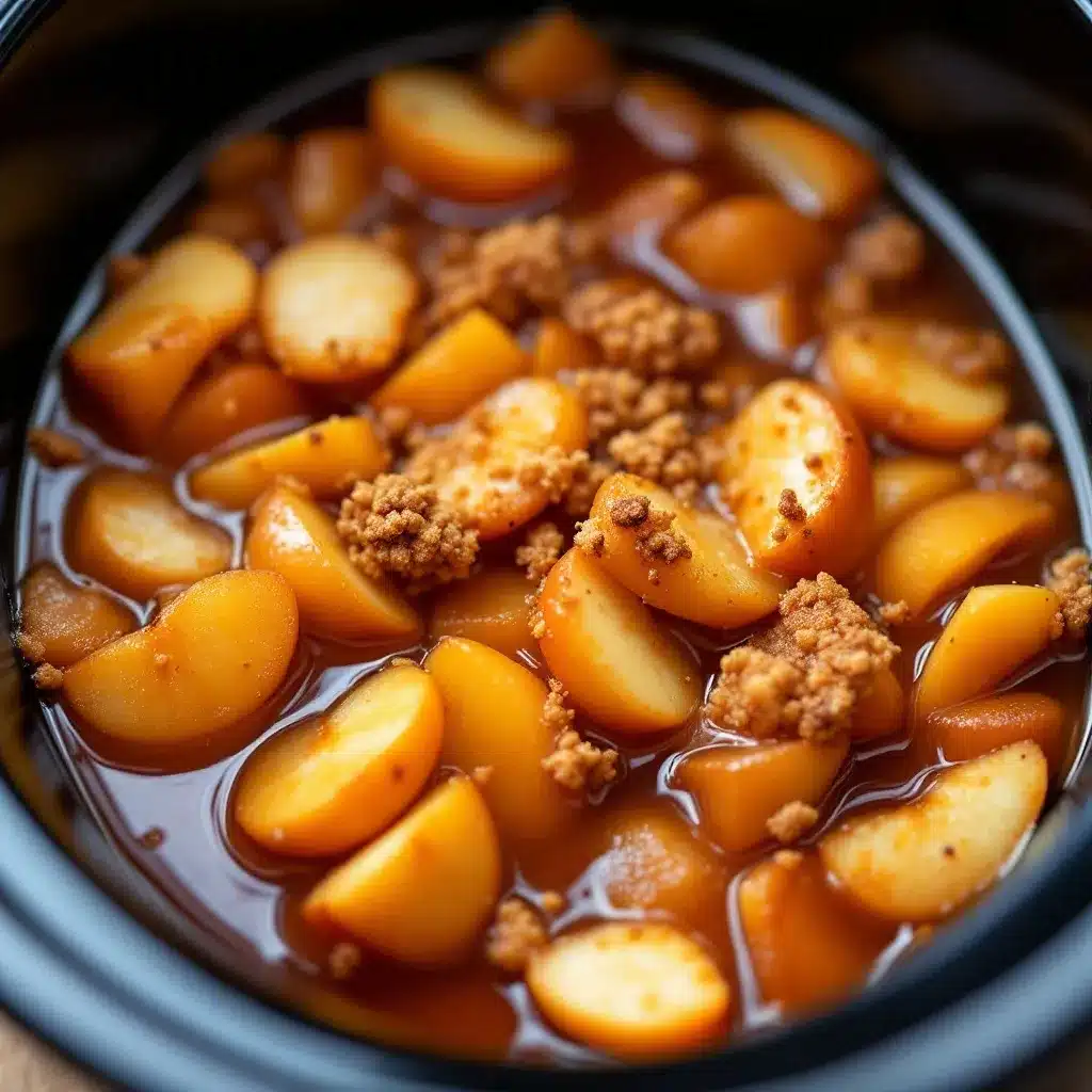slow cooker spiced apple cider preparation steps