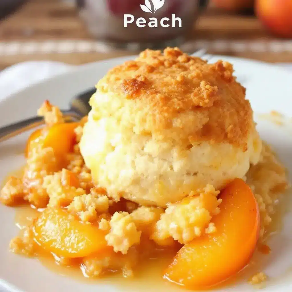 Southern Peach Cobbler preparation steps