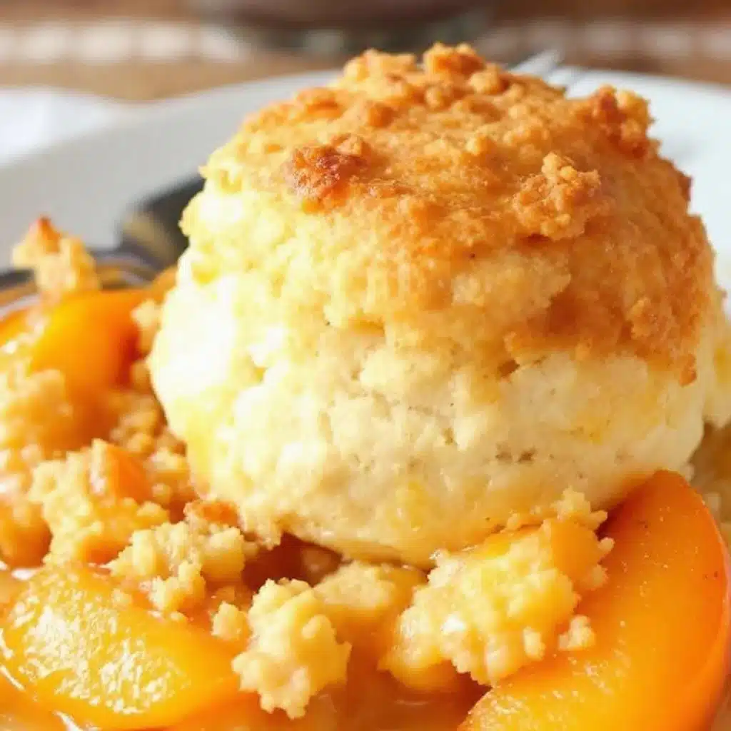 Southern Peach Cobbler - featured image