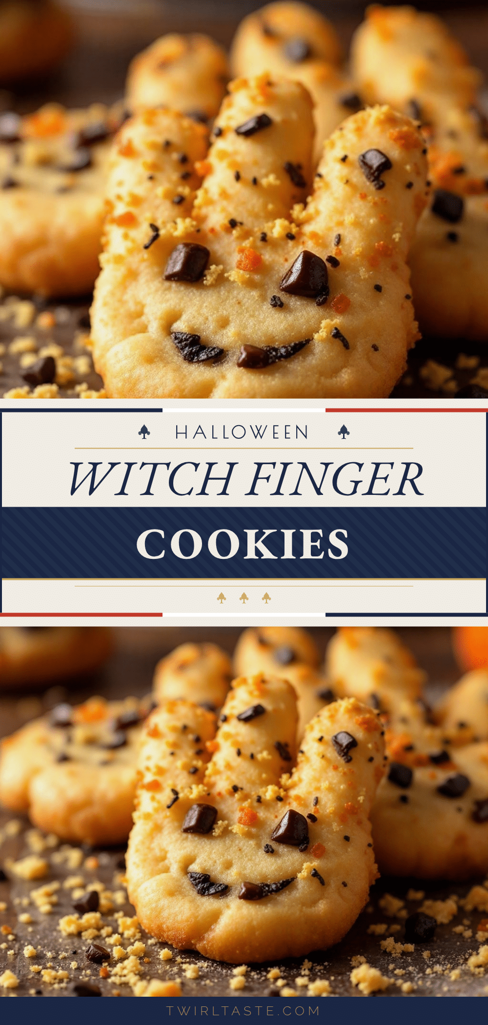 witch finger cookies recipe