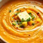 30-minute butternut squash soup - featured image