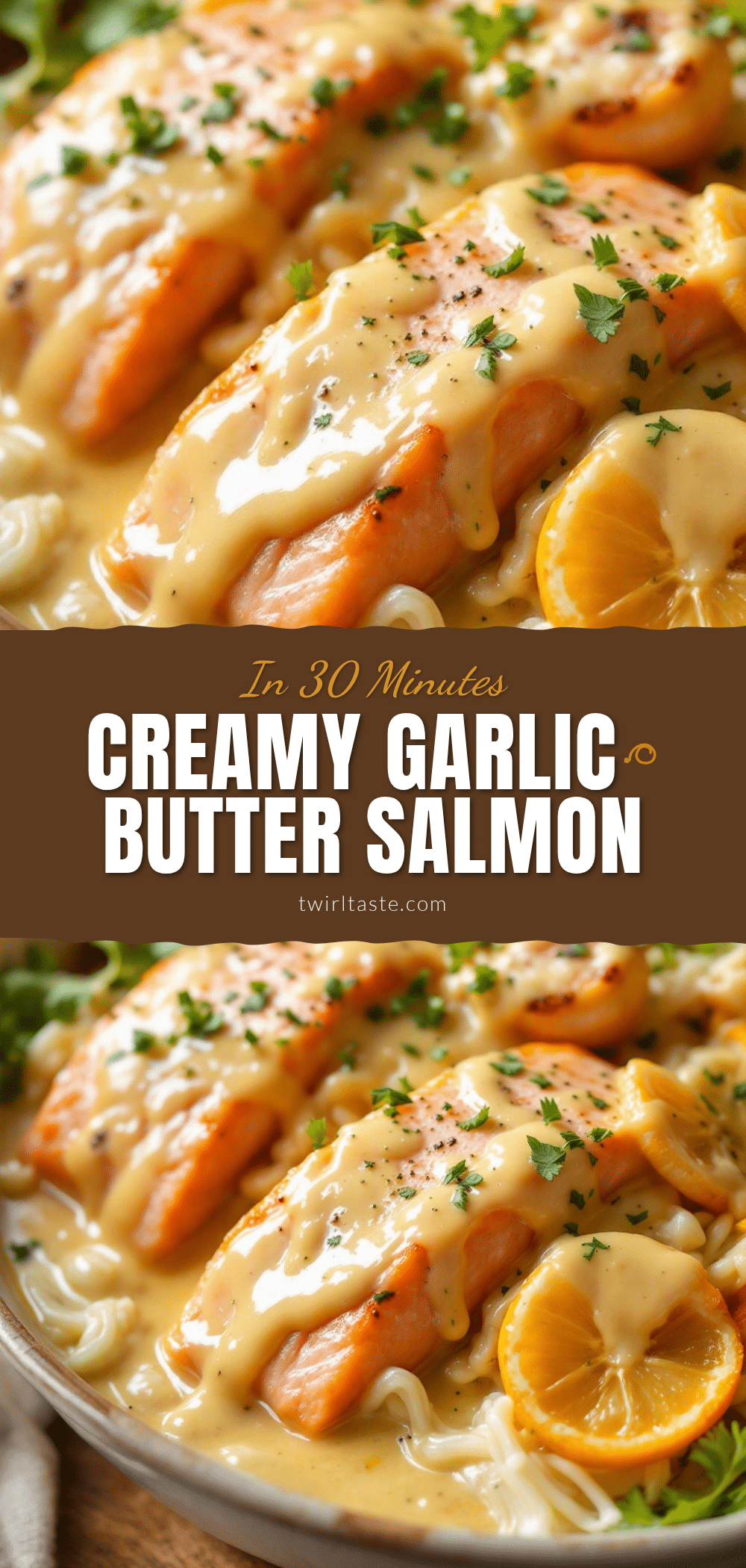 30-Minute Creamy Garlic Butter Salmon recipe