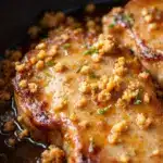 apple cider braised pork chops - featured image