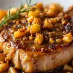 apple cider braised pork chops - featured image
