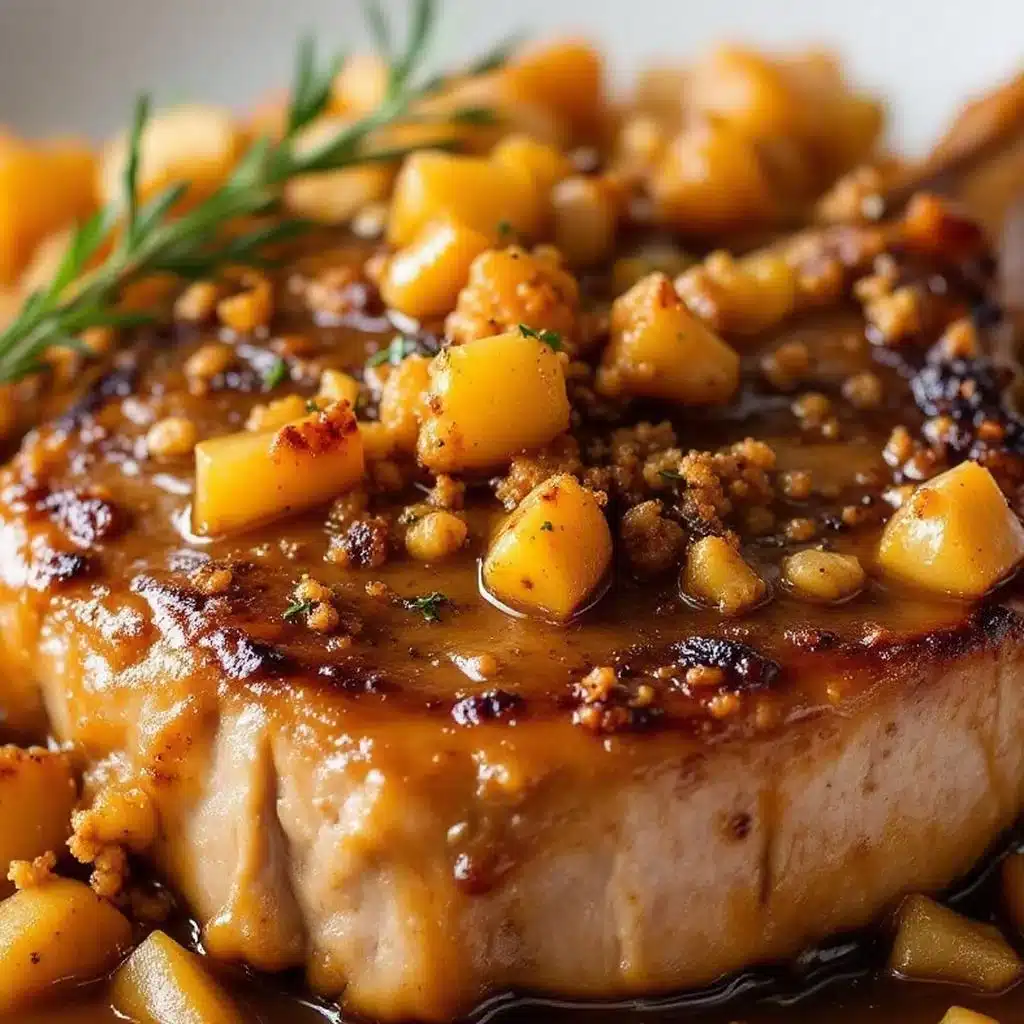 apple cider braised pork chops - featured image