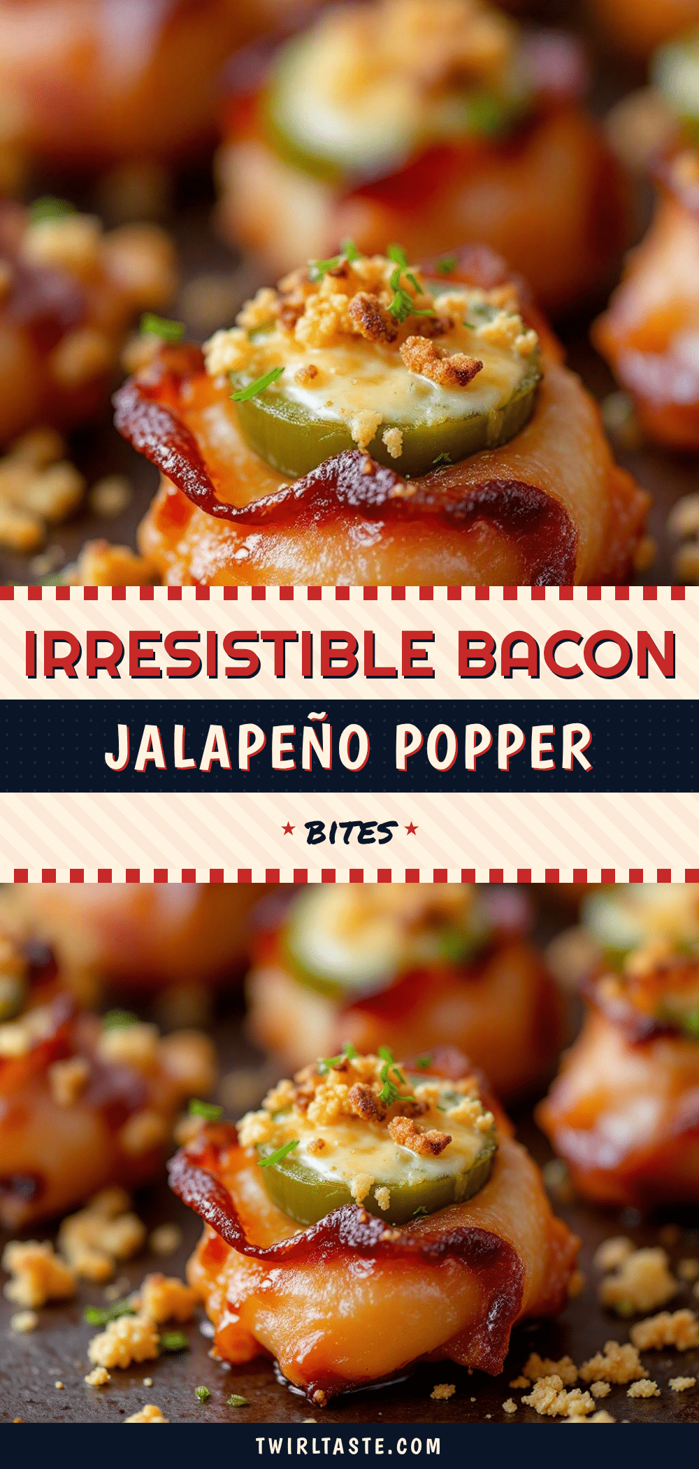 bacon-wrapped jalapeño popper bites recipe