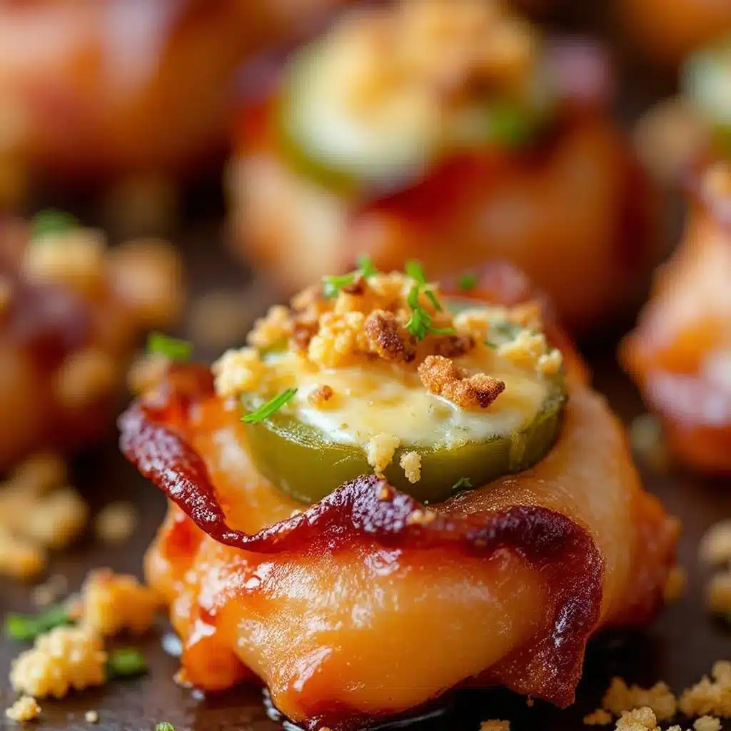 bacon-wrapped jalapeño popper bites - featured image