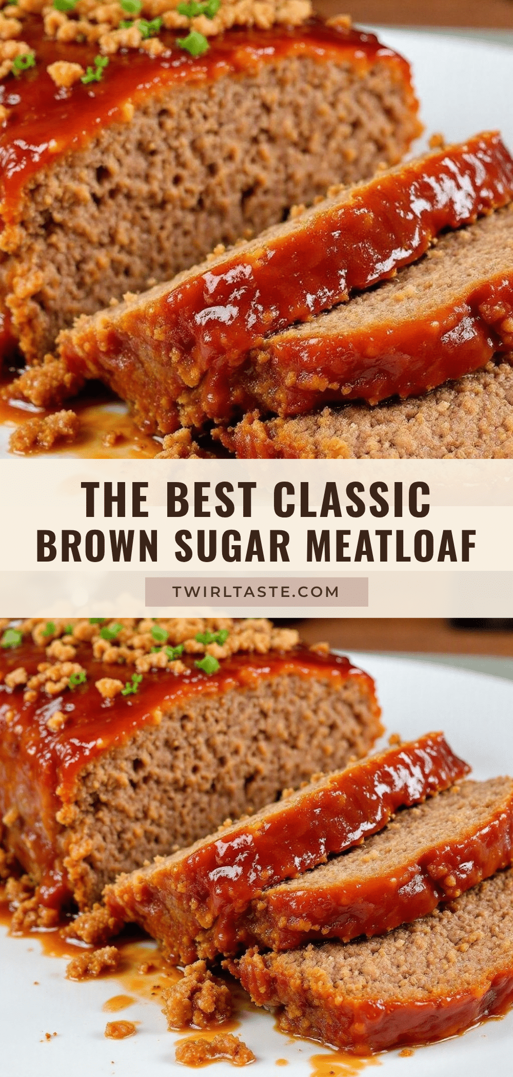 best classic meatloaf with brown sugar glaze recipe