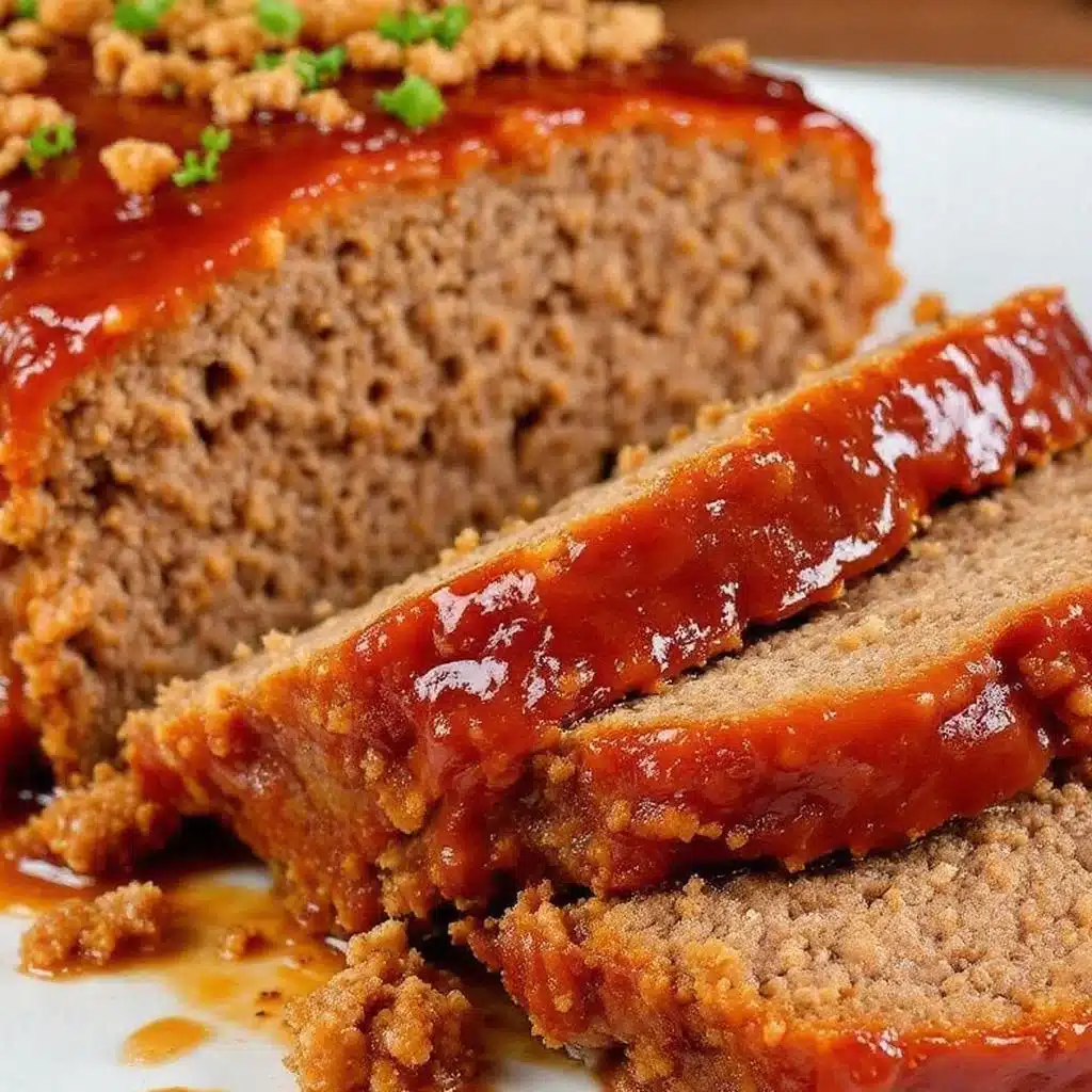 best classic meatloaf with brown sugar glaze - featured image