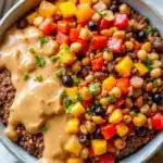 chocolate peanut butter overnight oats - featured image