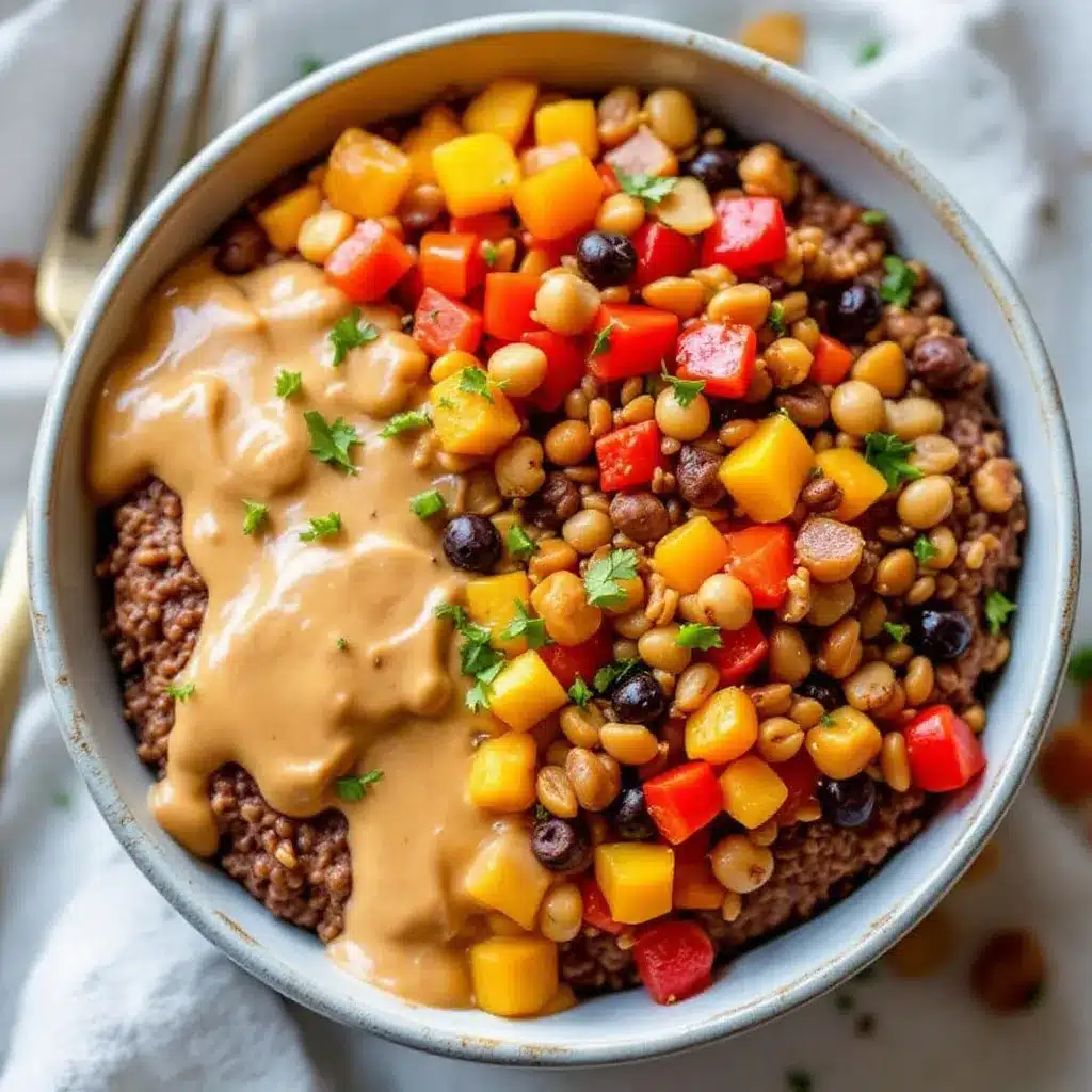 chocolate peanut butter overnight oats preparation steps