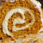 classic pumpkin roll with cream cheese filling - featured image