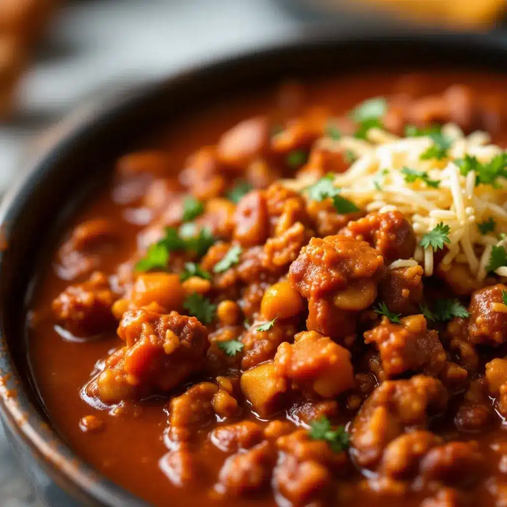 cozy crockpot beef chili preparation steps