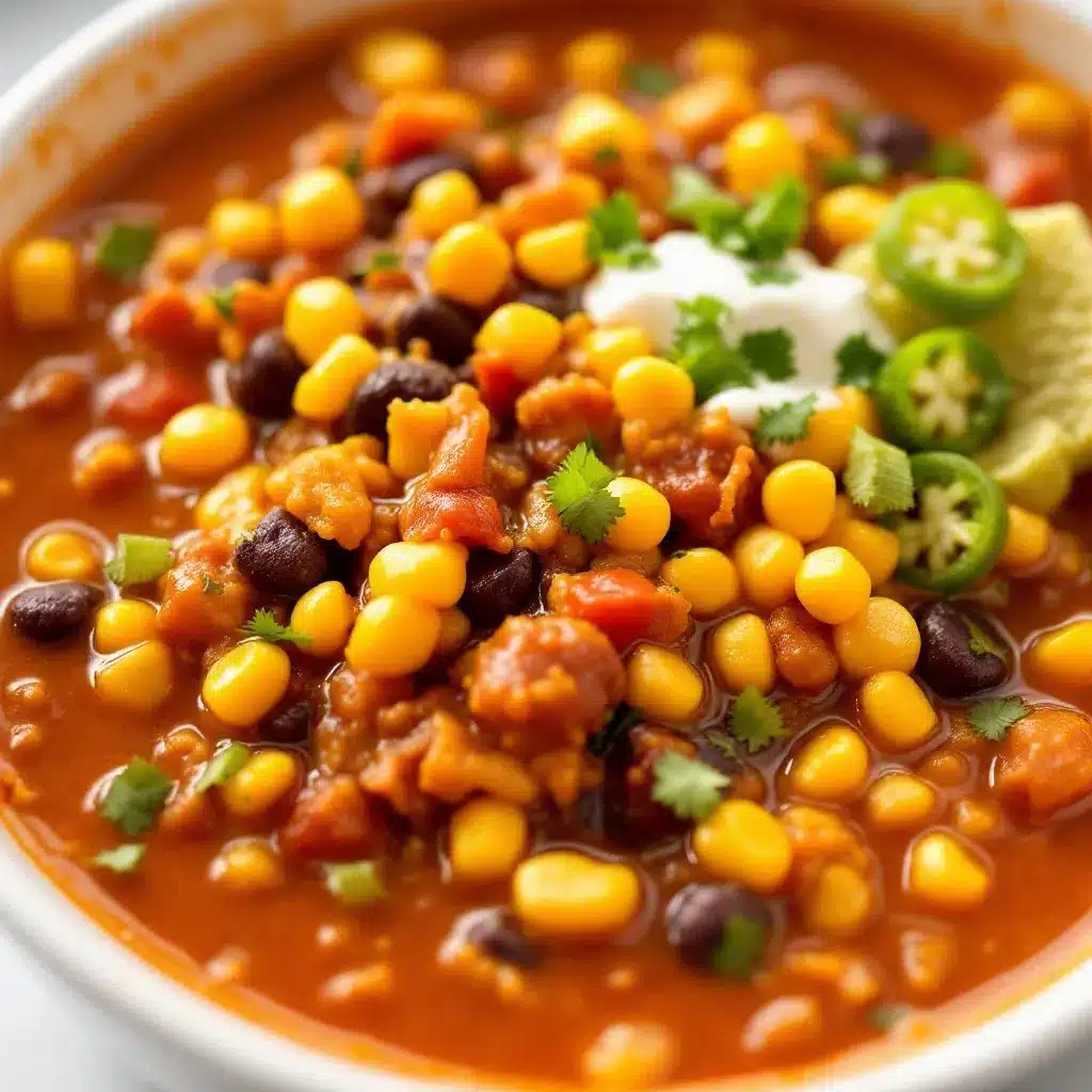 cozy crockpot taco soup preparation steps