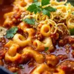 cozy lasagna soup with ground turkey - featured image