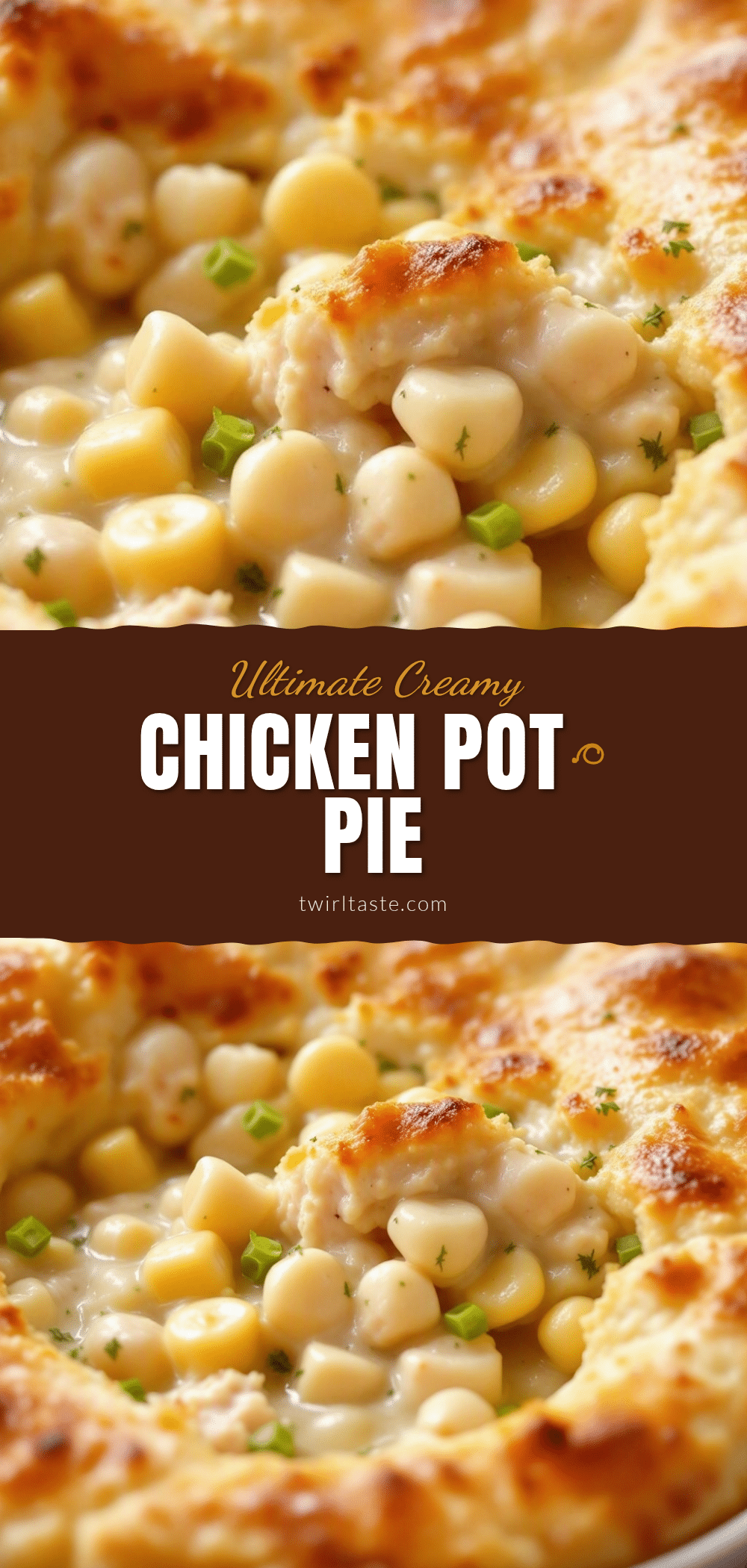 creamy chicken pot pie recipe