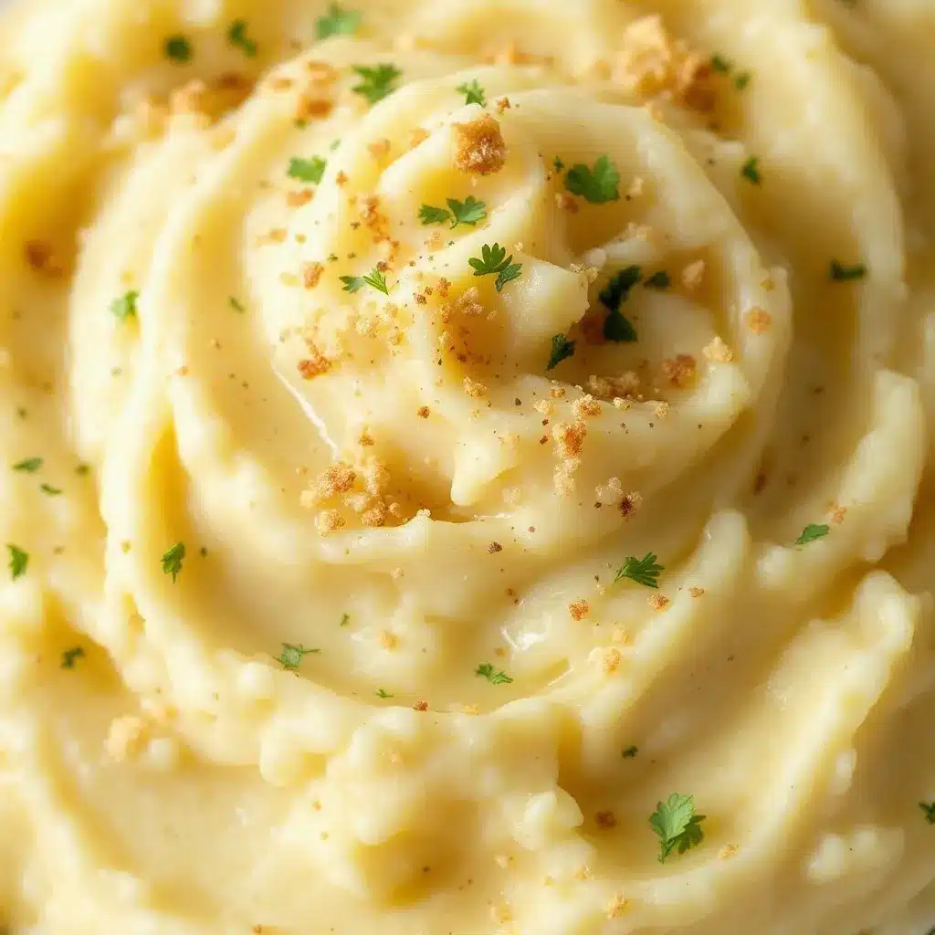 creamy garlic mashed potatoes preparation steps
