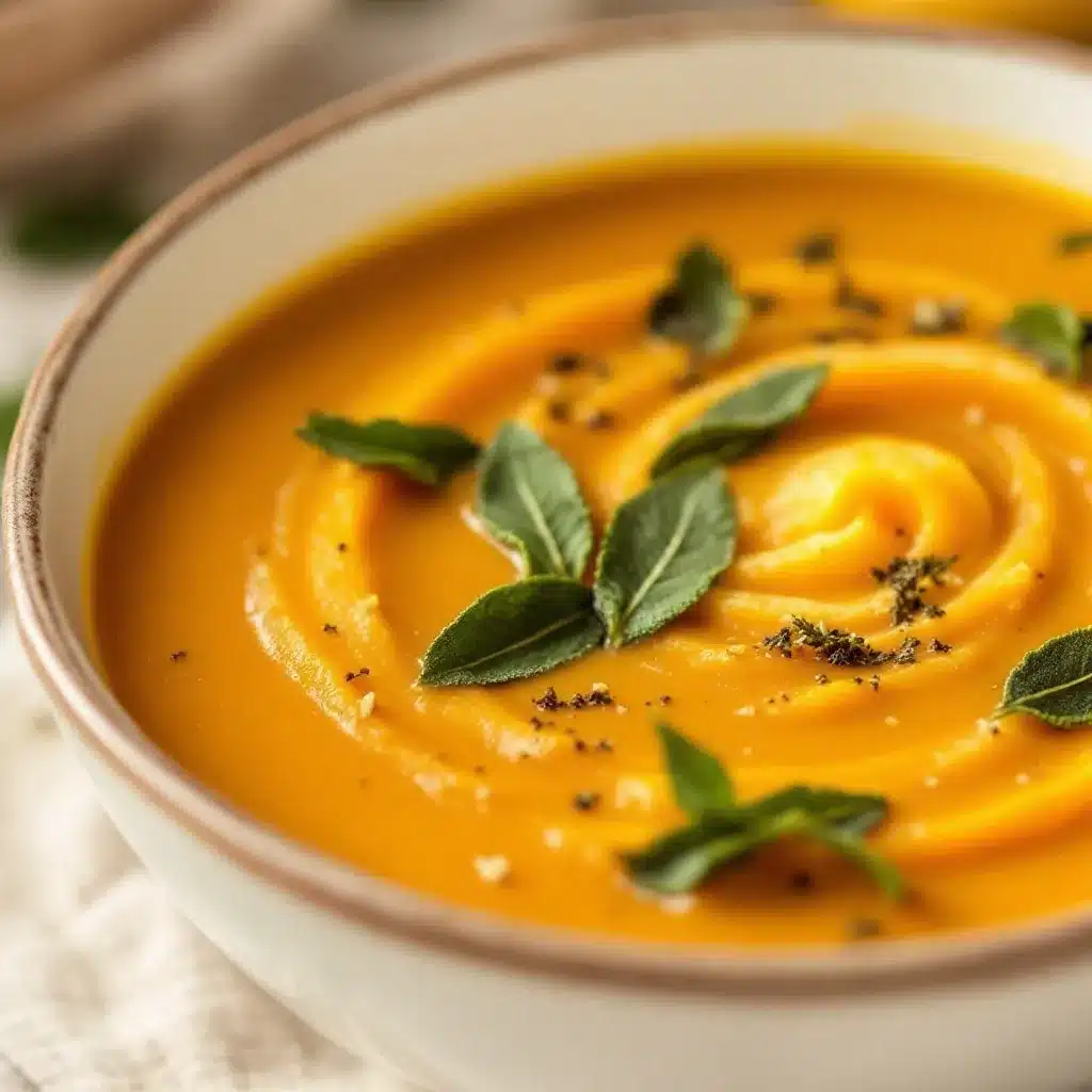 Creamy Honeynut Squash Soup preparation steps