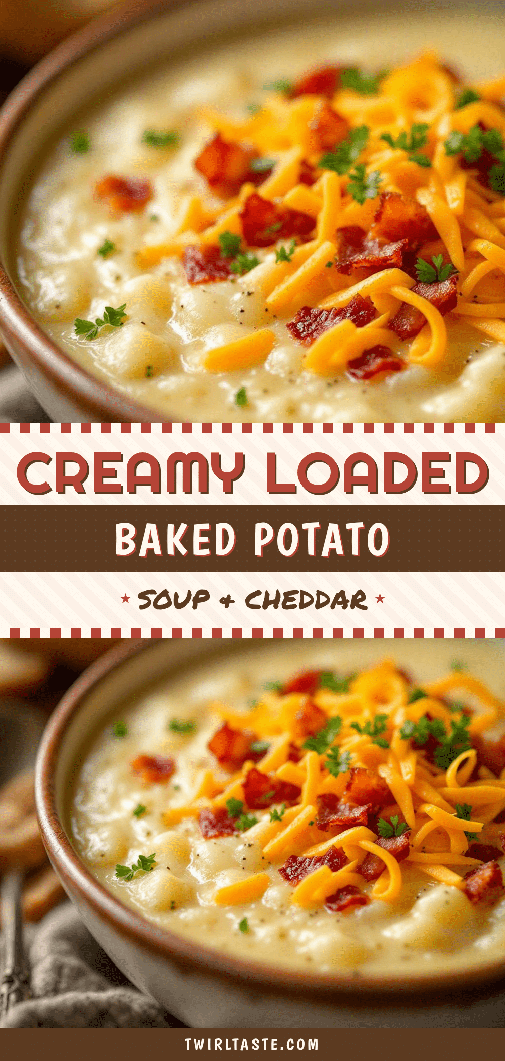 creamy loaded baked potato soup recipe