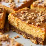 Creamy Pumpkin Cheesecake Bars - featured image