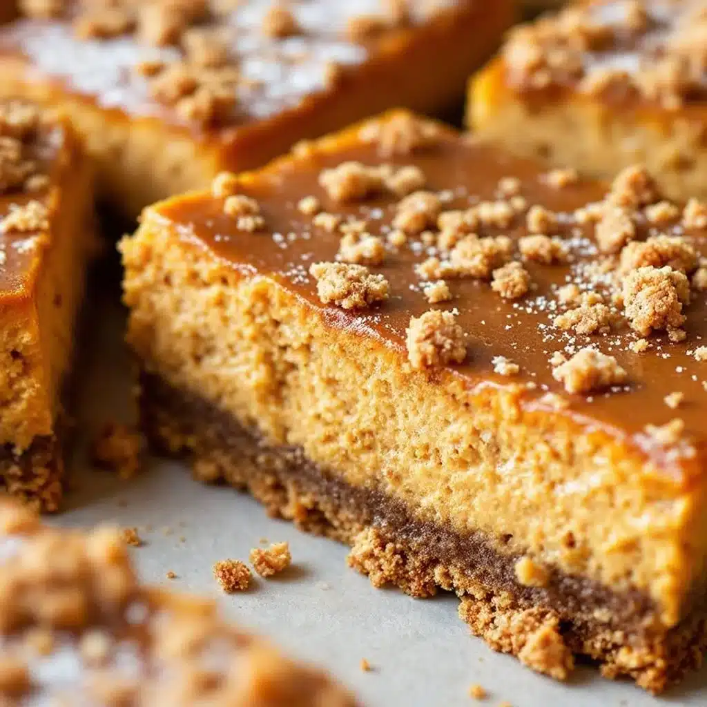 Creamy Pumpkin Cheesecake Bars - featured image