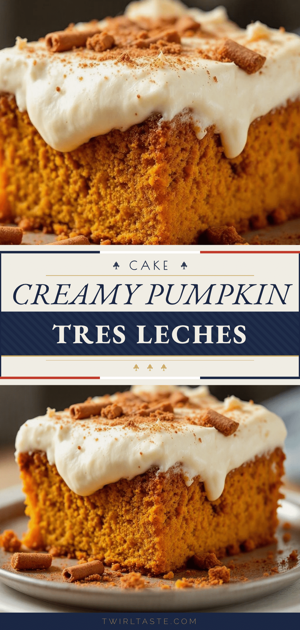 creamy pumpkin tres leches cake recipe