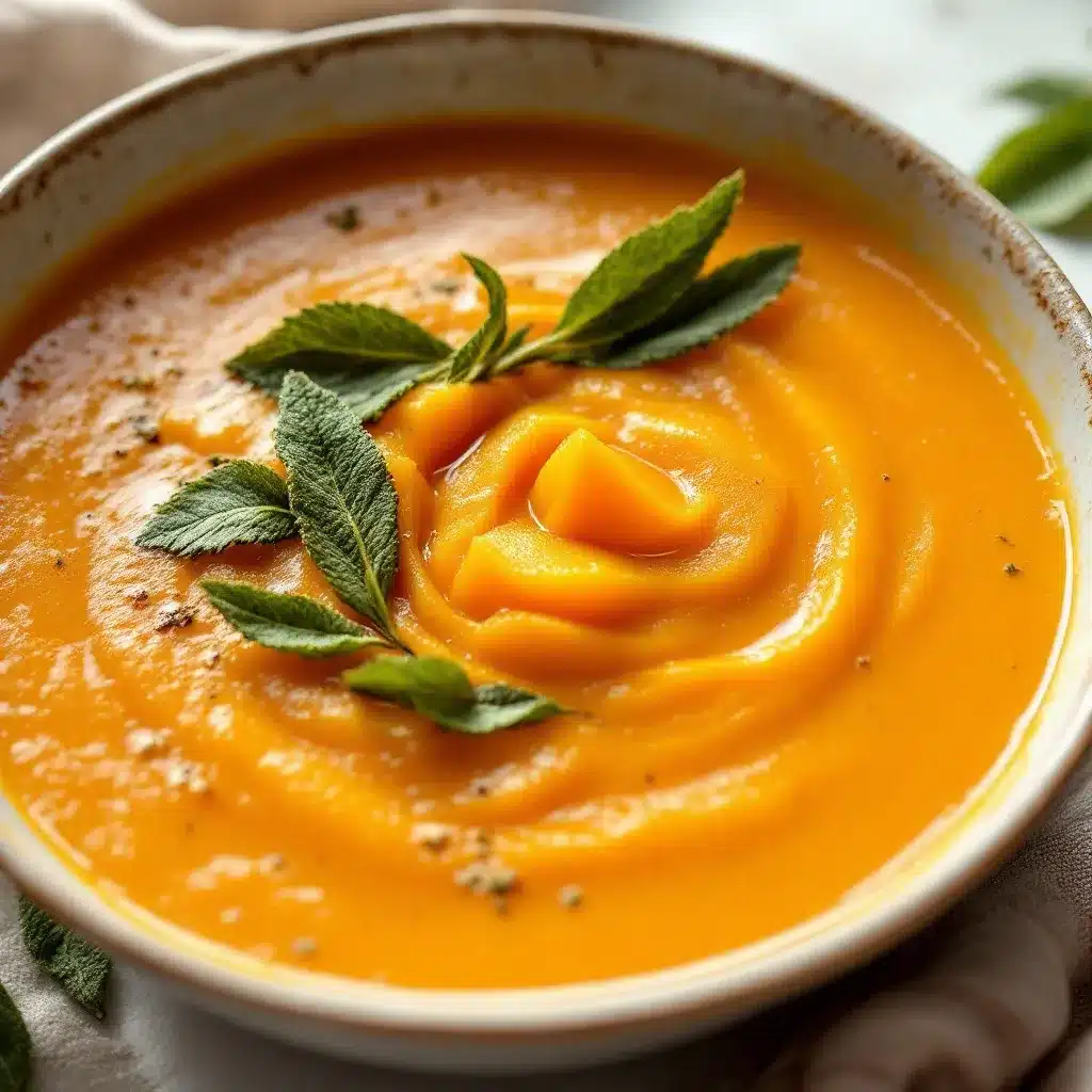 creamy roasted butternut squash soup preparation steps