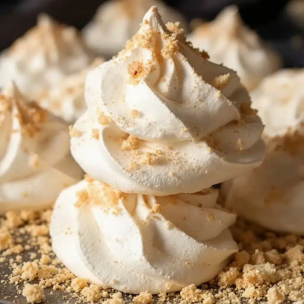 crispy 3-ingredient ghost meringue cookies preparation steps