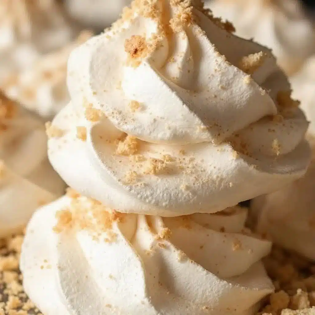 crispy 3-ingredient ghost meringue cookies - featured image