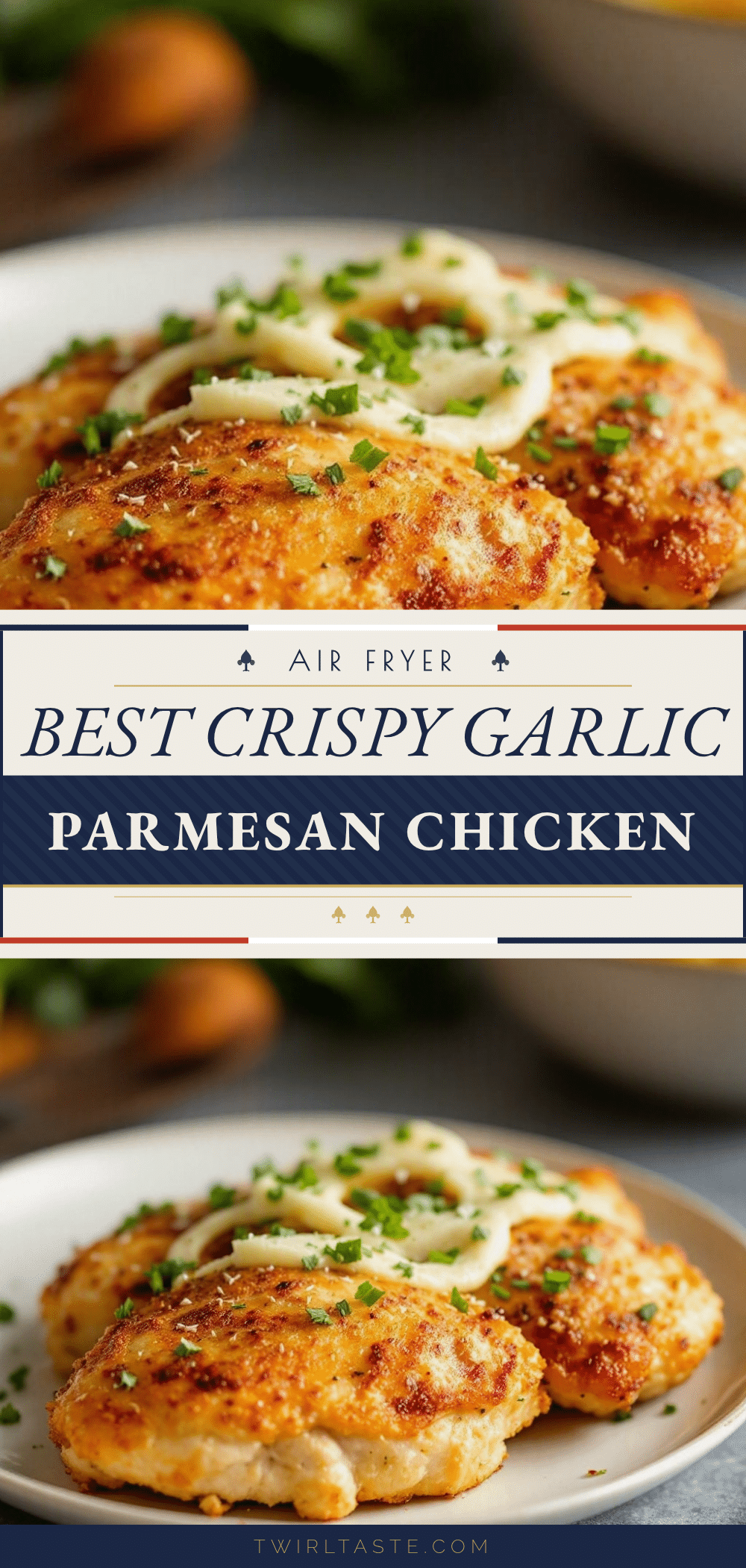 crispy garlic parmesan chicken thighs recipe