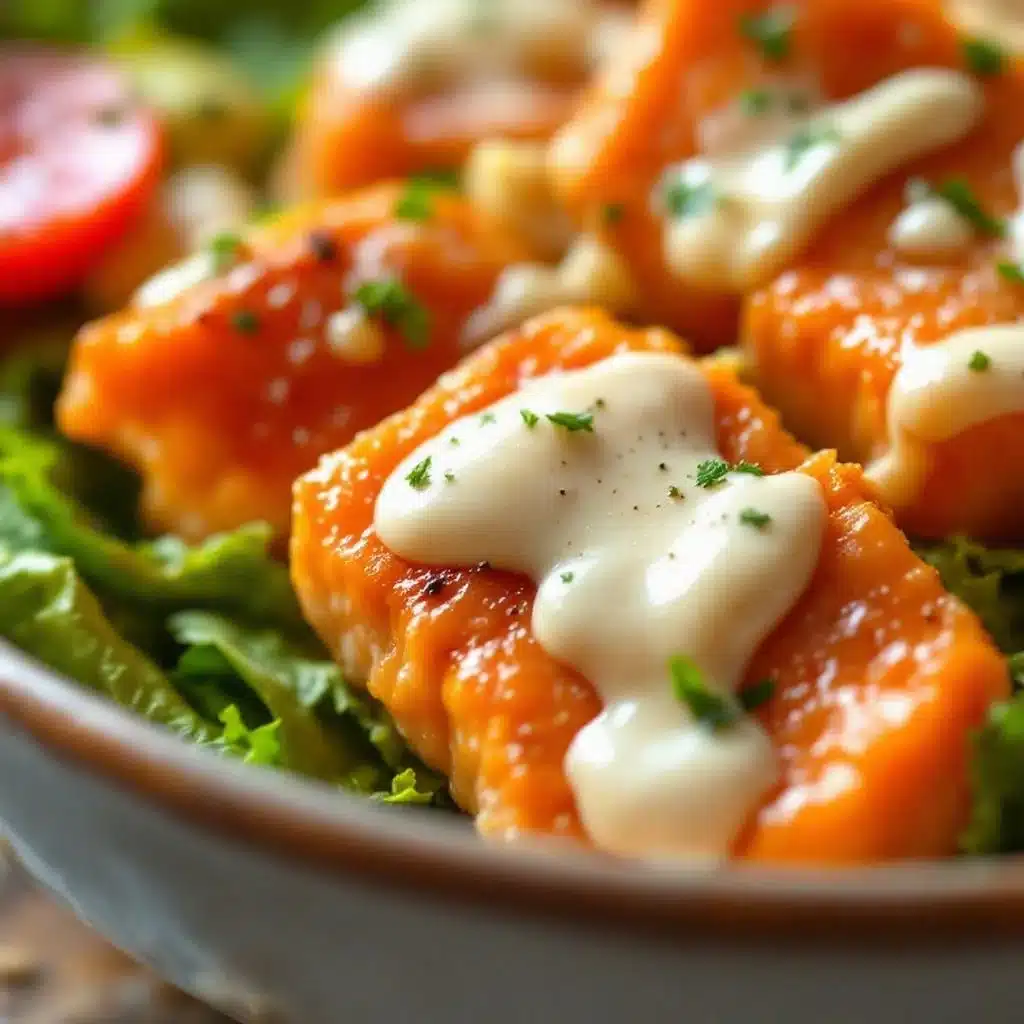 Crispy Honey Garlic Salmon Bites - featured image