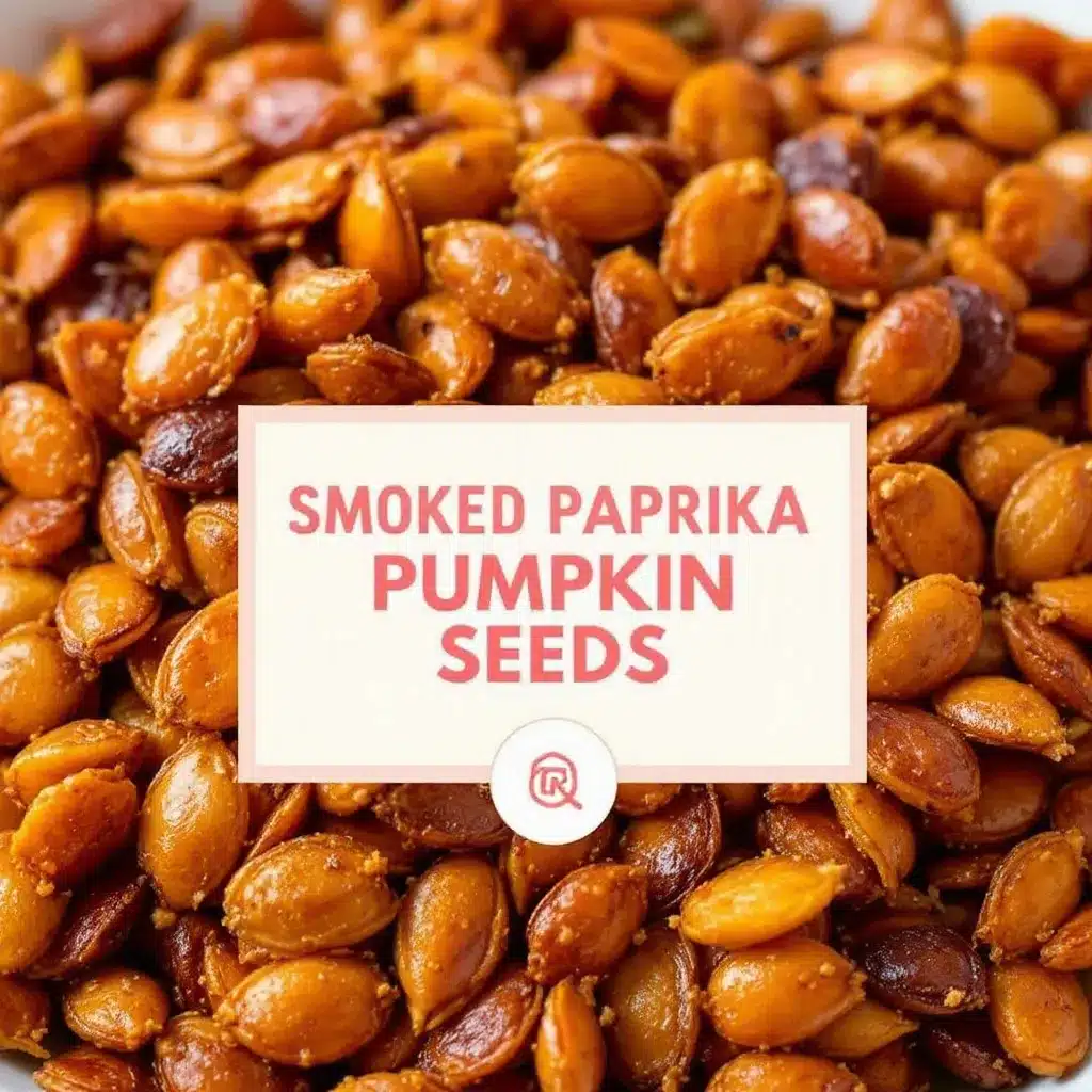 Crispy Smoked Paprika Roasted Pumpkin Seeds preparation steps