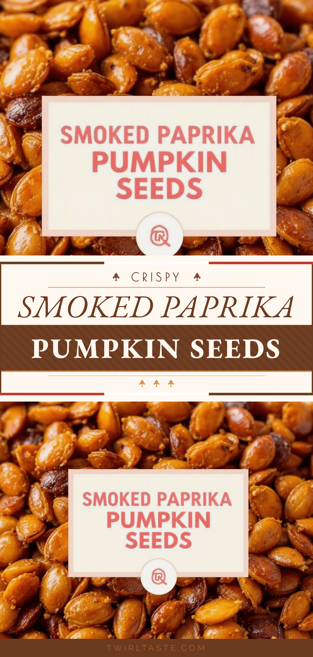 Crispy Smoked Paprika Roasted Pumpkin Seeds recipe