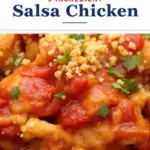 Easy 5-Ingredient Crockpot Salsa Chicken - featured image