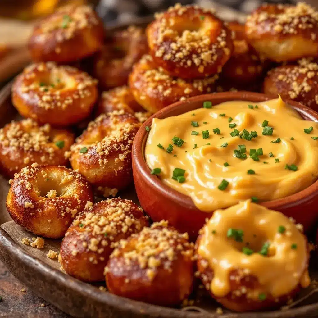Easy Bavarian Pretzel Bites with Beer Cheese Dip preparation steps