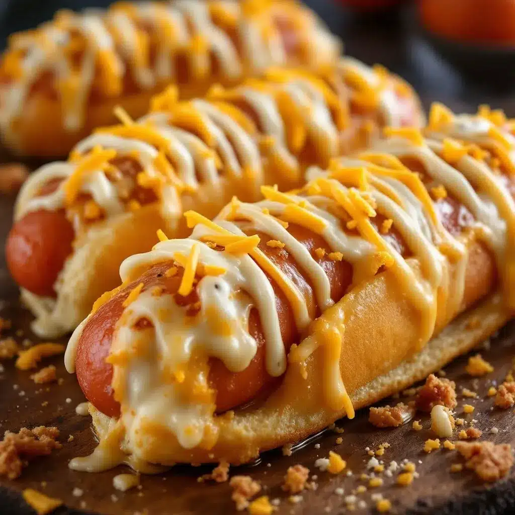 easy mummy hot dogs with cheese ghosts preparation steps