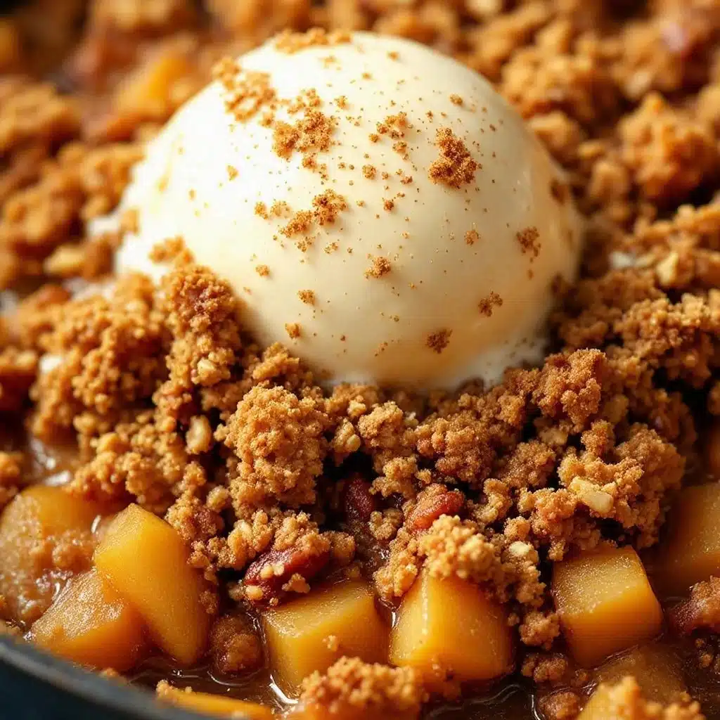 Easy One-Pan Apple Crisp - featured image