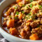 easy slow cooker poor mans stew - featured image