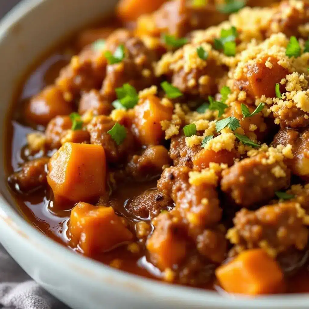 easy slow cooker poor mans stew - featured image