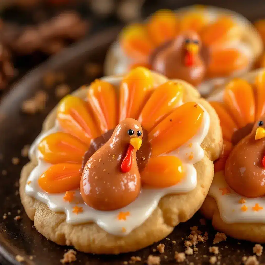 Easy Thanksgiving Sugar Cookies preparation steps